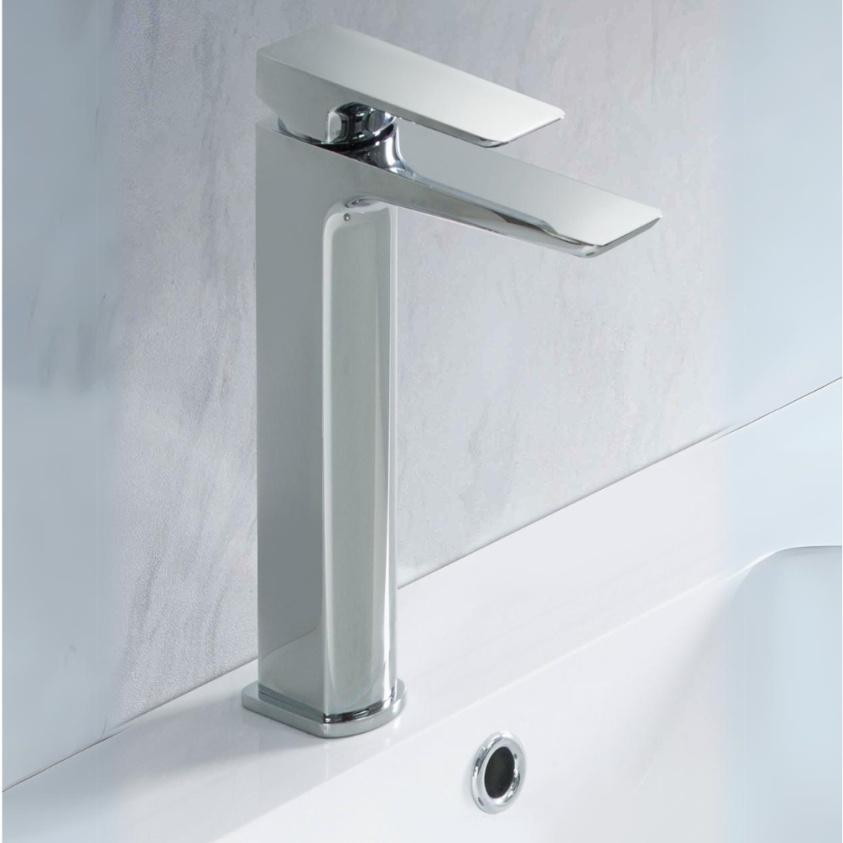 Product Lifestyle image of the Abacus Logic Tall Mono Basin Mixer